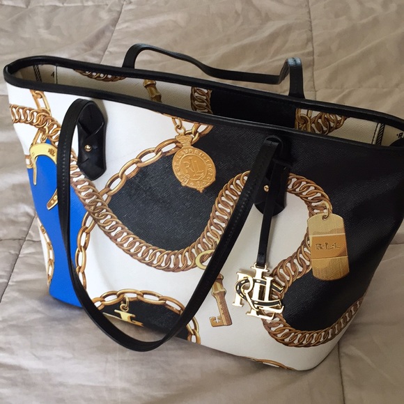 Ralph Lauren Handbags - RALPH LAUREN LEATHER BAG BNWOT